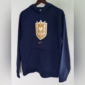 Nike Men’s Navy Seattle Reign FC Hoodie Sweatshirt